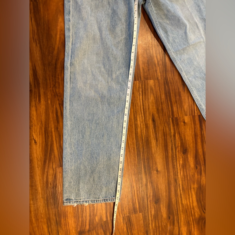 AGOLDE Criss Cross Upsized Jean in suburbia medium wash size 26 - Picture 10 of 10